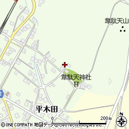 新潟県胎内市平木田1724周辺の地図