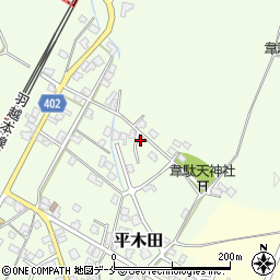 新潟県胎内市平木田1721周辺の地図