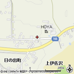 横沢自動車周辺の地図