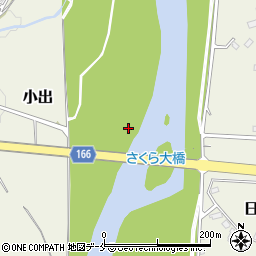 長井大橋周辺の地図