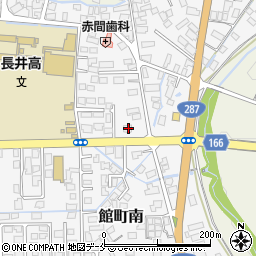 山形県長井市館町南17-33周辺の地図