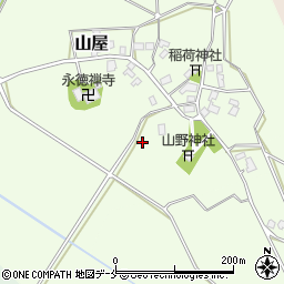 新潟県胎内市山屋1620周辺の地図