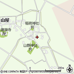 新潟県胎内市山屋809周辺の地図