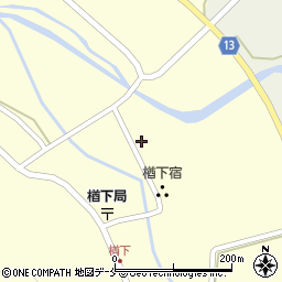 山形県上山市楢下26-1周辺の地図