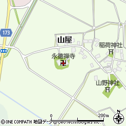 新潟県胎内市山屋65周辺の地図