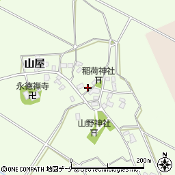 新潟県胎内市山屋31周辺の地図