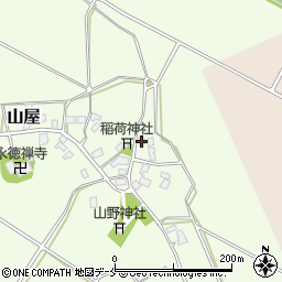 新潟県胎内市山屋812周辺の地図