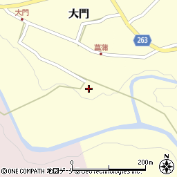 山形県上山市大門64周辺の地図