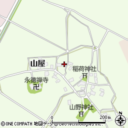 新潟県胎内市山屋52周辺の地図