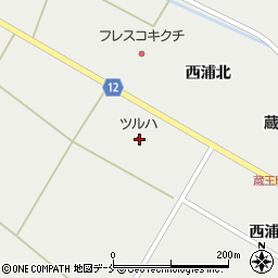 宮城県刈田郡蔵王町円田西浦上5周辺の地図