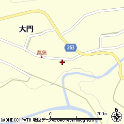 山形県上山市菖蒲31-1周辺の地図