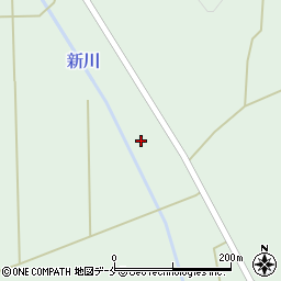 宮城県村田町（柴田郡）小泉（新岡前）周辺の地図