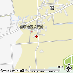 山形県長井市宮2434周辺の地図