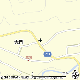 山形県上山市菖蒲7周辺の地図