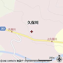 山形県上山市久保川27-6周辺の地図