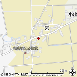 山形県長井市宮2386周辺の地図