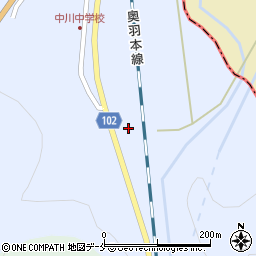 有限会社ケイデン　出光興産中川給油所周辺の地図