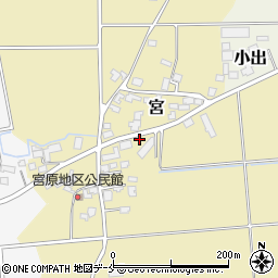 山形県長井市宮2433周辺の地図