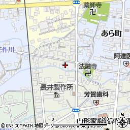 株式会社鈴木酒造店　長井蔵周辺の地図