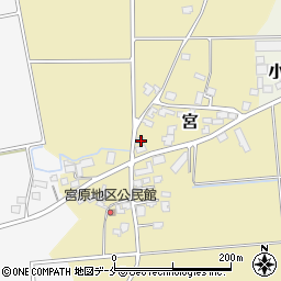 山形県長井市宮2388周辺の地図
