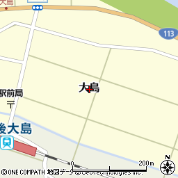 〒959-3241 新潟県岩船郡関川村大島の地図