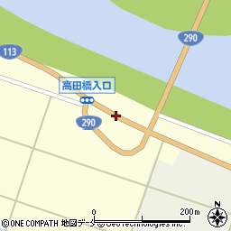 高田橋周辺の地図