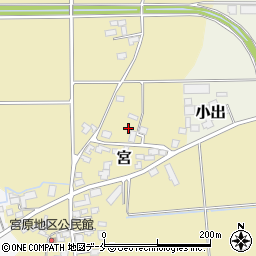 山形県長井市宮2373周辺の地図