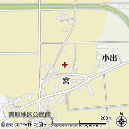 山形県長井市宮2399周辺の地図