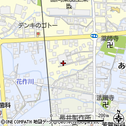 長井市　倫理法人会周辺の地図