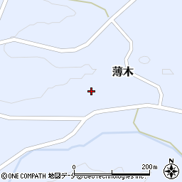 宮城県柴田郡村田町薄木本保周辺の地図