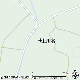 宮城県柴田郡柴田町上川名大坂周辺の地図