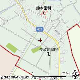 新潟県村上市長政205周辺の地図