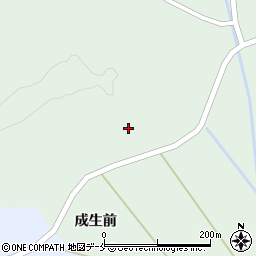 宮城県柴田郡村田町小泉北成生周辺の地図