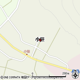 〒999-3214 山形県上山市小笹の地図