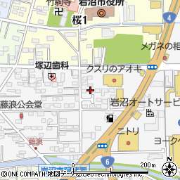 クレールジュネＢ棟周辺の地図