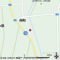 宮城県柴田郡村田町小泉川前周辺の地図