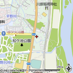 ＥＮＥＯＳ長井バイパスＳＳ周辺の地図
