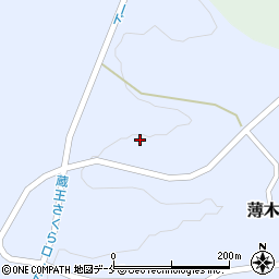 宮城県柴田郡村田町薄木一本杉18周辺の地図