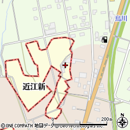 新潟県胎内市近江新1287周辺の地図