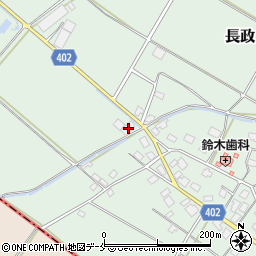 新潟県村上市長政544周辺の地図