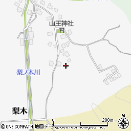 新潟県村上市梨木189周辺の地図