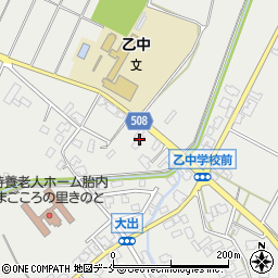 新潟県胎内市大出1546周辺の地図