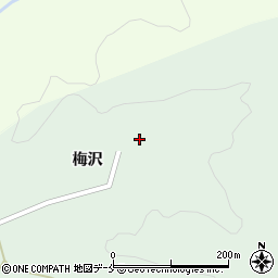 宮城県柴田郡柴田町上川名梅沢22周辺の地図