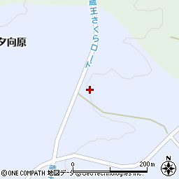 宮城県村田町（柴田郡）薄木（白鳥）周辺の地図