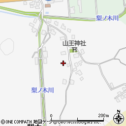 新潟県村上市梨木164周辺の地図