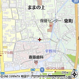 山形県長井市ままの上8周辺の地図