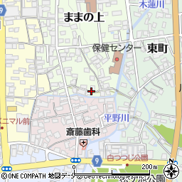 山形県長井市ままの上8周辺の地図