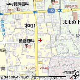 カラパラ長井店周辺の地図