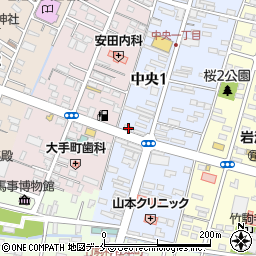 宮城県岩沼市中央1丁目5-35周辺の地図