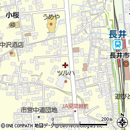 伊藤銃砲火薬店周辺の地図